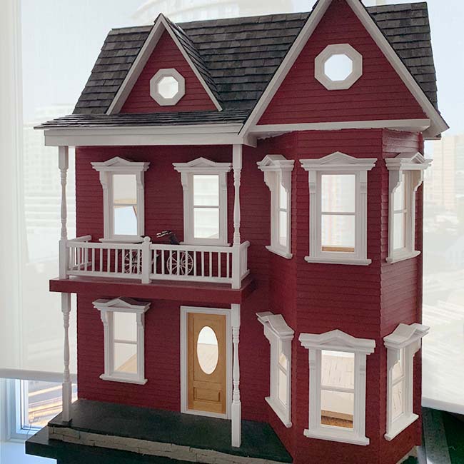 Full view of dollhouse